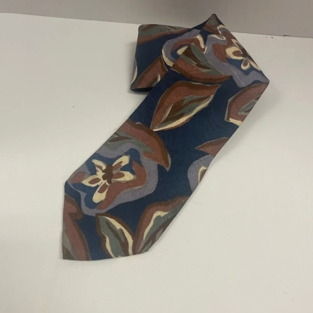 Men's Etienne Aigner Patterned Floral‎ Necktie 100% Silk Necktie Tie